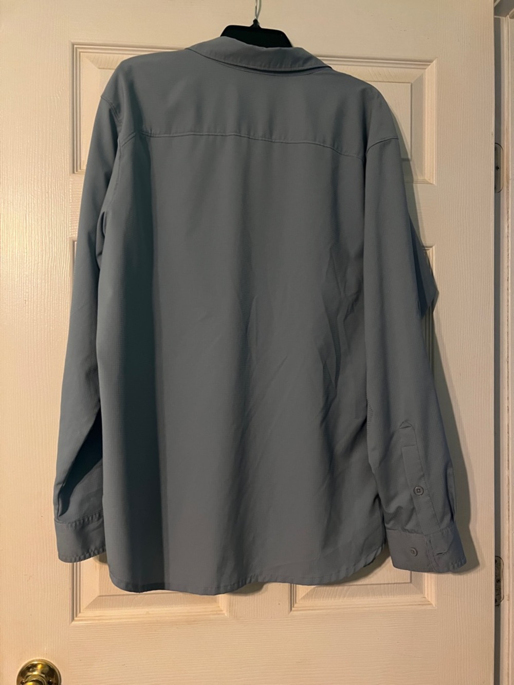 Columbia Omni Shade Sun Protection Long-Sleeve Casual/Fishing Shirt. Size L - Picture 4 of 6